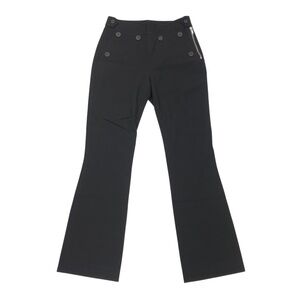 Helmut Lang Bootcut Stretch Trouser Pant Women's Size 2 Black 29" Inseam